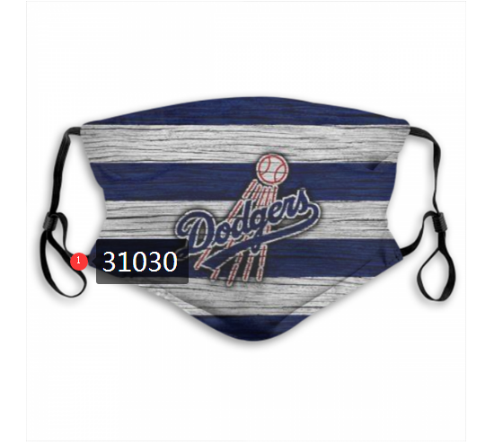 2020 Los Angeles Dodgers Dust mask with filter 52